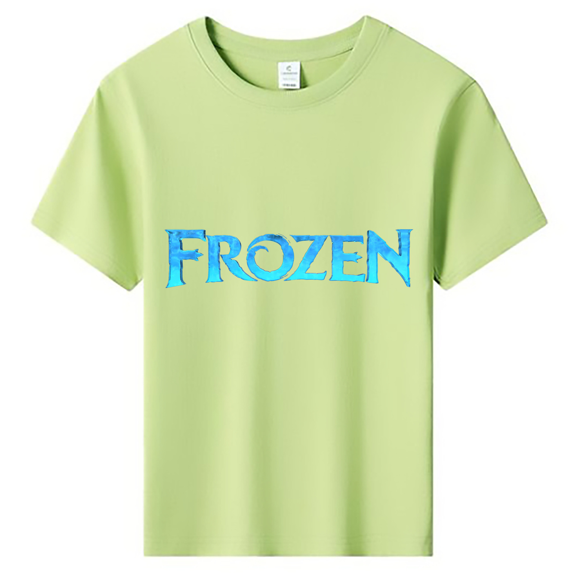 （画像用） アナと雪の女王 アンナ エルサ Frozen Anna Elsa 綿100％キッズTシャツ（フロントプリント）